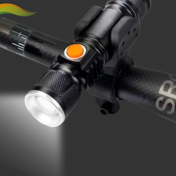 Lanterna Tatica 880000w Militar Longo Alcance T6 Usb - Image 10