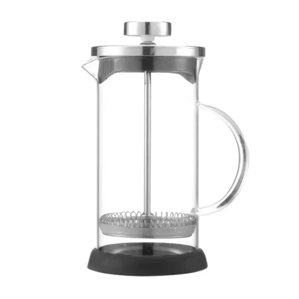Cafeteira Percoladora em Vidro Borossilicato - Cafeteira Prensa Francesa de 350-600ml - Aço Inoxidável e Vidro Resistente ao Calor - Image 6
