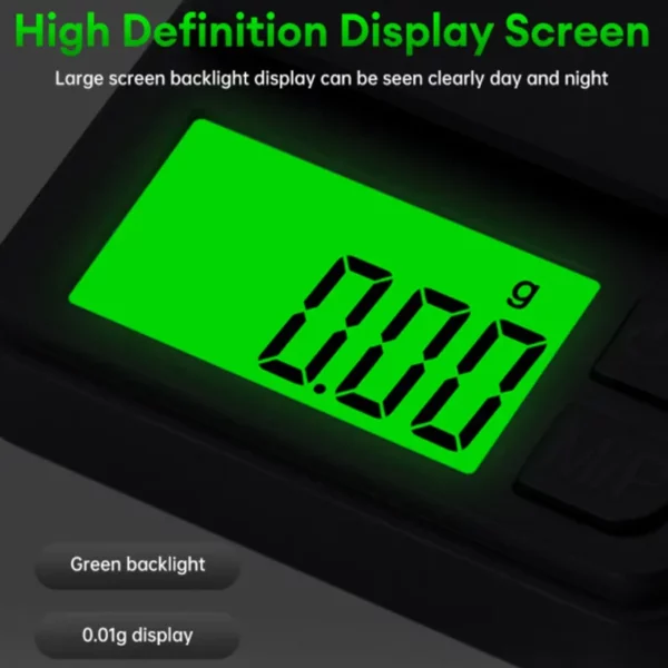 Balança de Precisão Portátil 1000g x 0.1g - Balança Digital para Gramas, Alimentos, Joias, Onças/Grãos com LCD Retro-iluminado - Mini Balança para Viagens - Image 18
