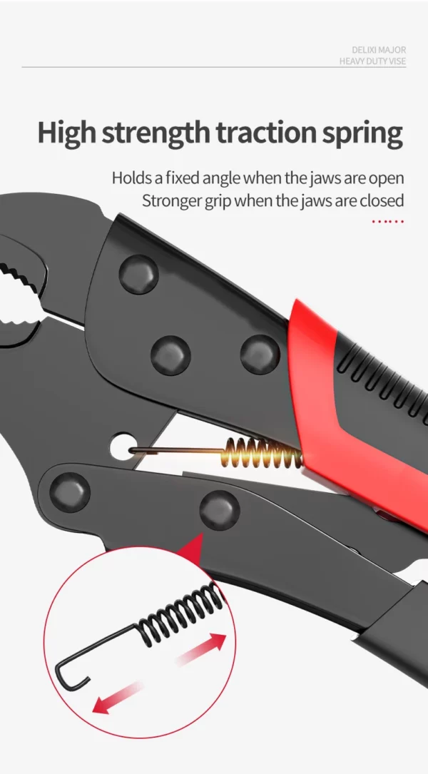 Alicate Multifuncional Strong Pliers, Ferramenta de Pressão Universal, Alicates de Pressão de Grau Industrial, Alicates Manuais Fixos Universais - Image 21